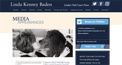 Desktop Screenshot of lindakenneybaden.com